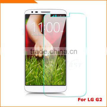 Original tempred glass screen protector for LG G2, Hot selling for LG G2 screen protector