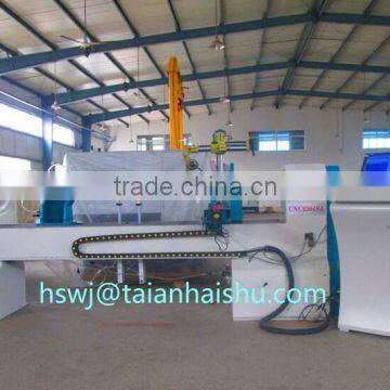 High quality and low price CNC2504SA CNC wood lathe from haishu with carving functions