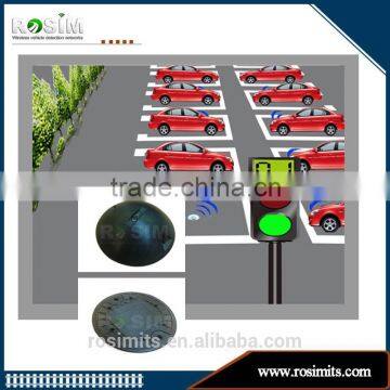 Free Lots Available Quantity Wireless Car Parking Space Sensor with Led Screen Counter Display