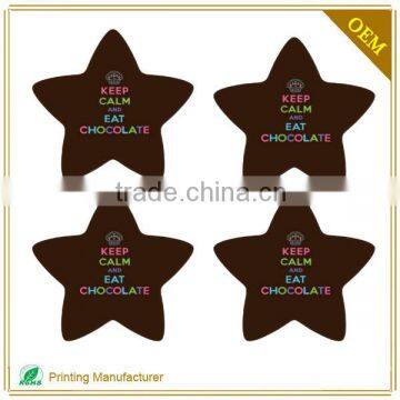Custom Cheaped Chocolate Rim Tds Sticker In Labels Printing photo-4