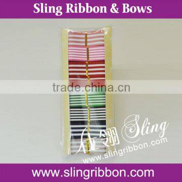 Stripe Print Ribbon On Card Wholesale