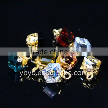 Metal Colorful Rhinestone Pendant Garment Accessorizing -1536 photo-1