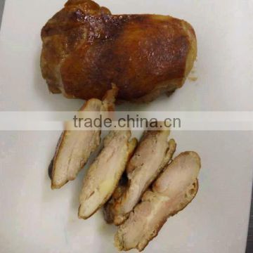 EU and JAS approved frozen smoked chicken thigh meat