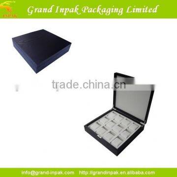 12pcs Luxury Wooden Watch Display Storage Box for Men photo-2