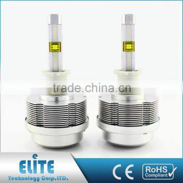 Quick Lead High Brightness Ce Rohs Certified Fanless Led Headlight Wholesale