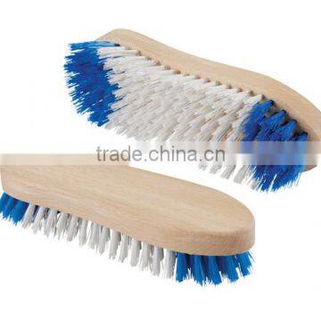 Hot Sale Wooden Handle Scrub Brush with hard fiber