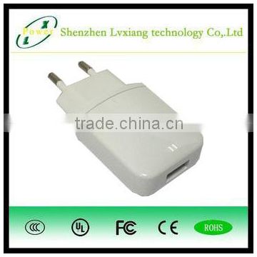 5V 1000mA EU cell phone battery charger