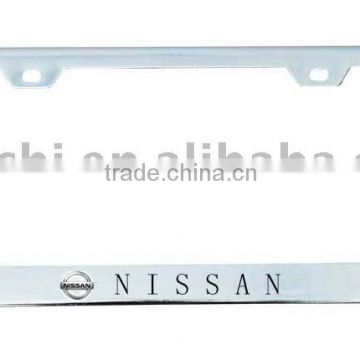 Amerian size license plate frame