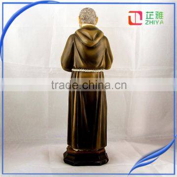 Polyresin St Saint Padre Pio Statue Catholic Religious Items photo-4