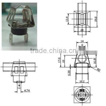 12mm Pipe Bimetallic Thermostat photo-2