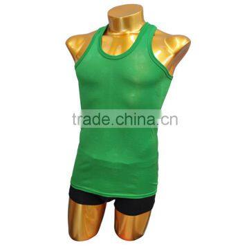 New Style Indentation Pattern Colored Men's Tank Top and Vest