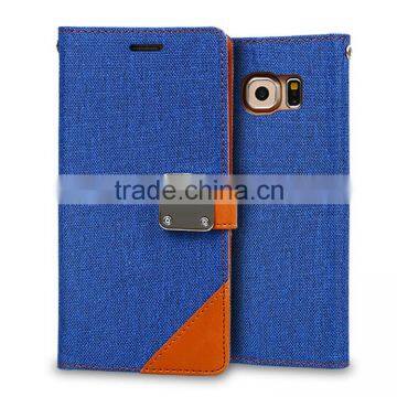 LZB New arrival PU leather flip phone cover for samsung galaxy j7