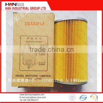 Sany oil filter (small) 1-13240217-0 Isuzu concrete pump spare parts Sany, Zoomlion pump