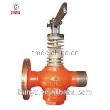 self-closing discharge valve