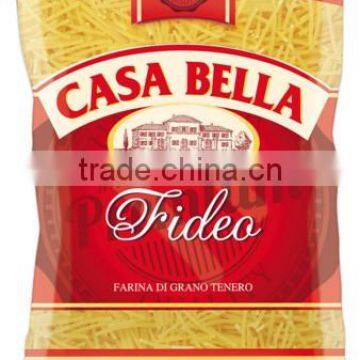 Pasta Soft Wheat Semolina Fideo - 400 g. Private Label Available. Made in EU.