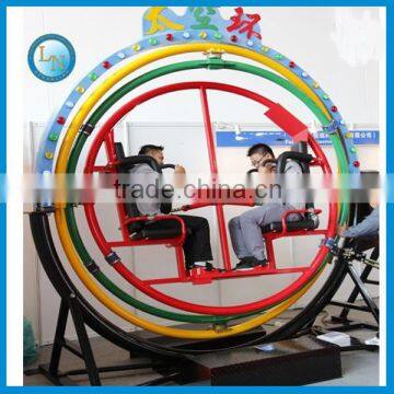 Outdoor Playground Equipment Human Gyroscope Ride!!! Amusement Park Ride Gyroscope Ride for Sale