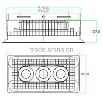 Bridgelux COB Ra80 150watt IP65 Led Flood Light photo-2
