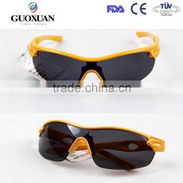 Yellow Red Promotion custom Sports kids sunglasses