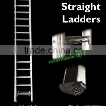 Aluminium 3 Section Straight Ladders 15 Ft.