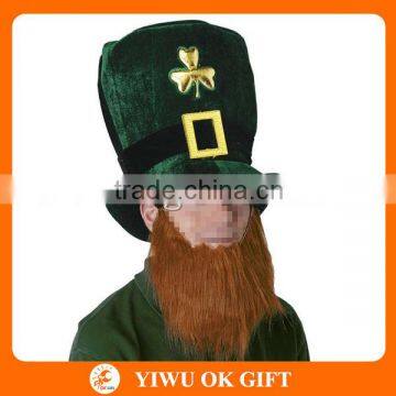 Fun Machine St.Patrick's Day Velvet Leprechaun Hat And Beard