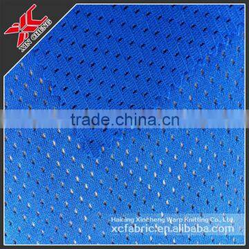 Mesh fabric for sportswear moisture wicking