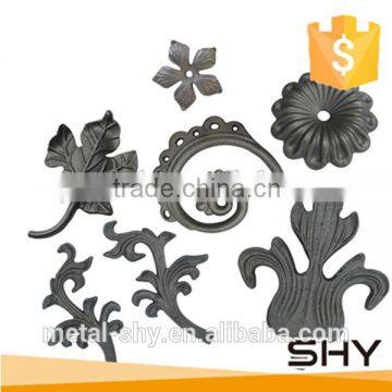 steel iron components, ornamental cast iron components