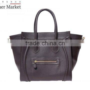 Tote Shopping Bag With Side Extensions (big) Handbags Italian Bags Genuine Leather Florence Leather Fashion photo-2