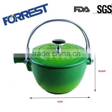 Enamel Cast Iron water casserole kettle in big size