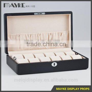 High quality 12-grid Wooden Luxury watch display box