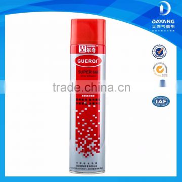 Aerosol Chemicals Fabric Embroidery Spray Adhesive