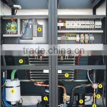 precision air conditioning floor standing inverter type R410a down flow 10ton type