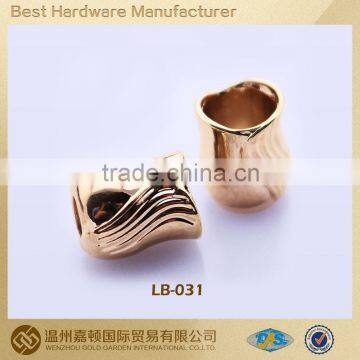 metal drawstring Cord End, garment accesories