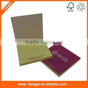 Sticky notepad gift custom logo print