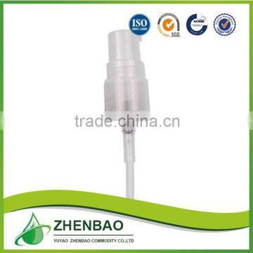 Wholesale hand lotion pump dispenser , 24mm Cosmetic Cream Pump from Zhenbao Factory