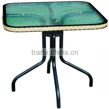Tempered Glass Garden Furniture Table