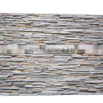 PU stone wall panel, faux ledge stone panel, wall decoration panel,