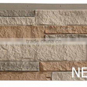 PU Artificial Stone panel, waterproof, fire retardant, easy to cut and install