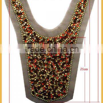 All Color Diamonds Beaded Applique AI-2414 photo-2