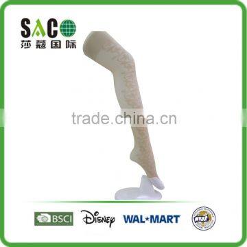 Fashion Big Flower Jacquard Lady's Tights