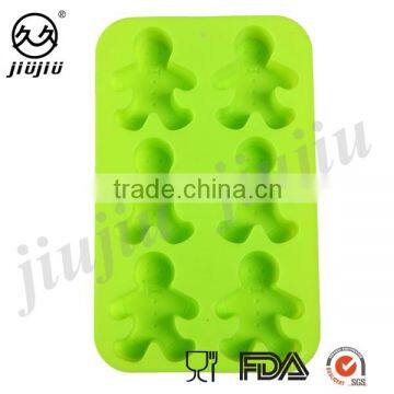 Christams Snowman Shape Silicone Ice Cube Tray/baking Mold photo-4