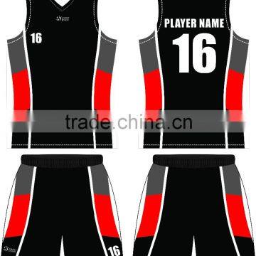 Customized Sublimated basketball uniform