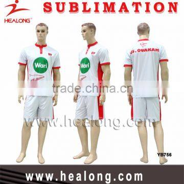 Custiom Sublimated Soccer Jersey/Cheap Soccer Jersey/ Wholesale Soccer Jersey Uniform Set