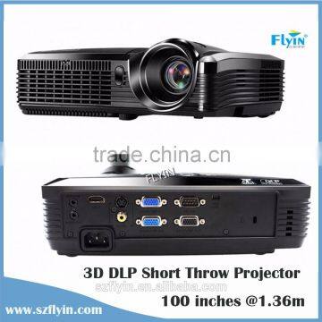 Cheap Low cost 4500 Lumens T755ST Short Throw 3D DLP Projector