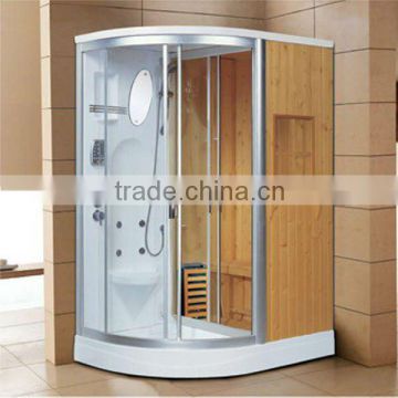 Luxurious outdoor sauna steam room