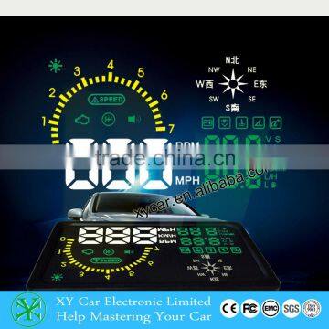 Head-up Display With Led Display Miles Standard For Speed Hud XY-HUD208