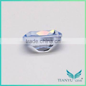 Wuzhou Gems Processing Loose 104# Synthetic Blue Nano Spinel Gemstone photo-5