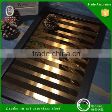 Best Wholesale Website 304 4x8 Mirror Stainless Steel Etched Sheet Prices for Exterior Wall Cladding