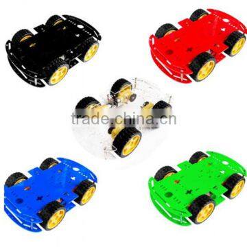 4WD Smart Robot Car Chassis Kits for arduino with Speed (5 colors)