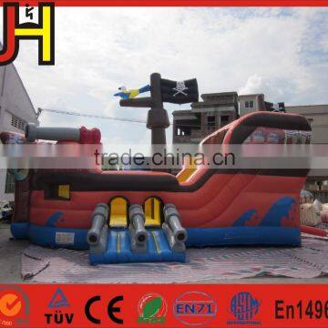 0.55mm PVC inflatable pirate ship, inflatable pirate ship ball pit for sale