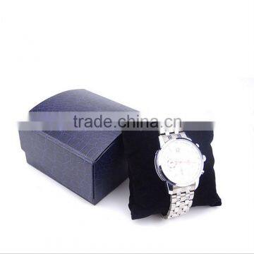 Chinese factories wholesale custom high-grade leather watch box, dark blue creative gift boxes